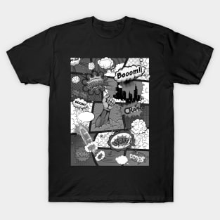 Comics - Black & White T-Shirt